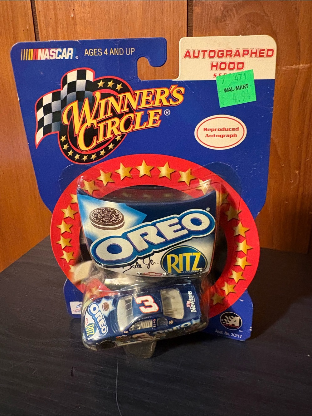 Winner's Circle Oreo Ritz Blue NASCAR Die-Cast Toy Car